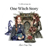 Pet Tape - Lana - 70 mm - One Witch Story - 3 - Lana's Scrap Shop - Tidformera