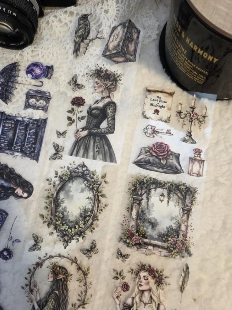 Pet Tape - Lana - 70 mm - One Witch Story - 4 - Lana's Scrap Shop - Tidformera