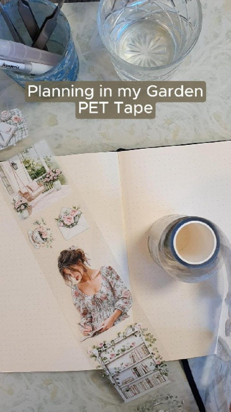 Pet Tape - Lana - 70 mm - Planning in My Garden - 1 - Lana's Scrap Shop - Tidformera