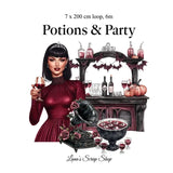Pet Tape - Lana - 70 mm - Potions and Party - 3 - Lana's Scrap Shop - Tidformera