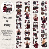 Pet Tape - Lana - 70 mm - Potions and Party - 2 - Lana's Scrap Shop - Tidformera