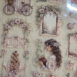 Pet Tape - Lana - 70 mm - Romantic Garden - 4 - Lana's Scrap Shop - Tidformera