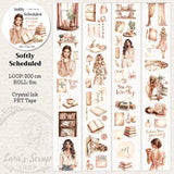 Pet Tape - Lana - 70 mm - Softly Scheduled - 1 - Lana's Scrap Shop - Tidformera