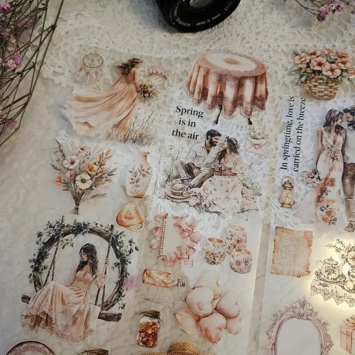 Pet Tape - Lana - 70 mm - Spring Love - 4 - Lana's Scrap Shop - Tidformera