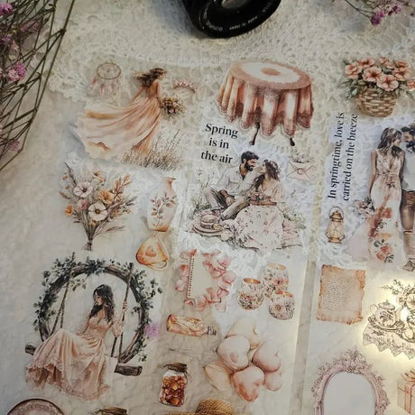 Pet Tape - Lana - 70 mm - Spring Love - 4 - Lana's Scrap Shop - Tidformera