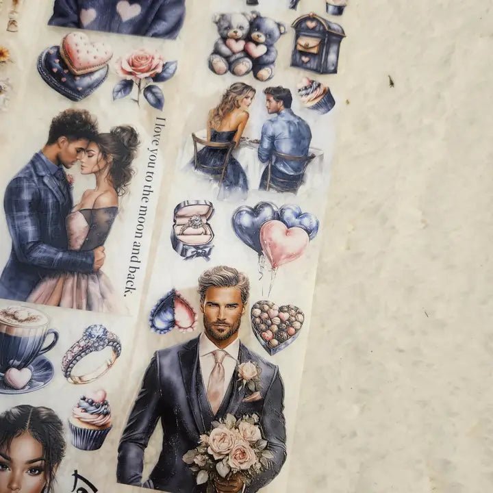 Pet Tape - Lana - 70 mm - Spring Love - 6 - Lana's Scrap Shop - Tidformera