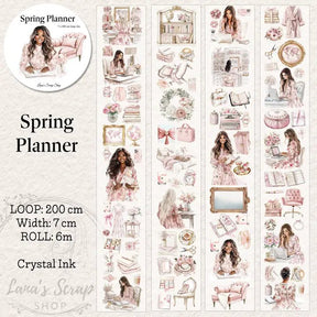 Pet Tape - Lana - 70 mm - Spring Planner - 1 - Lana's Scrap Shop - Tidformera