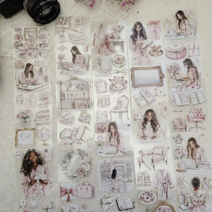 Pet Tape - Lana - 70 mm - Spring Planner - 5 - Lana's Scrap Shop - Tidformera