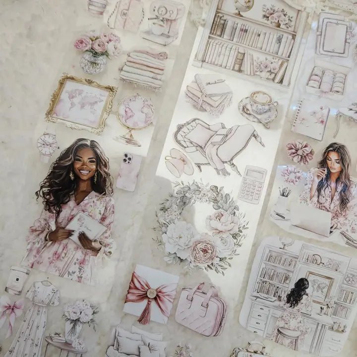 Pet Tape - Lana - 70 mm - Spring Planner - 6 - Lana's Scrap Shop - Tidformera