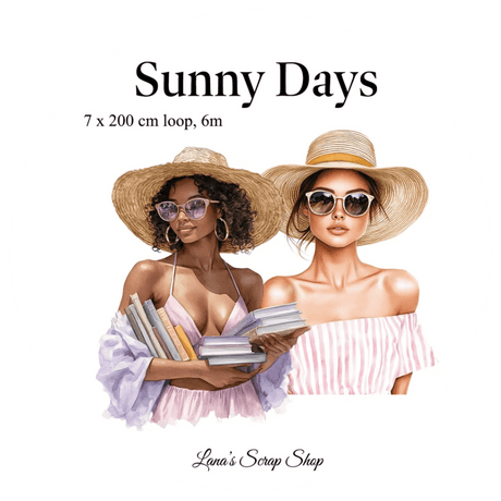 Pet Tape - Lana - 70 mm - Sunny Days - 2 - Lana's Scrap Shop - Tidformera