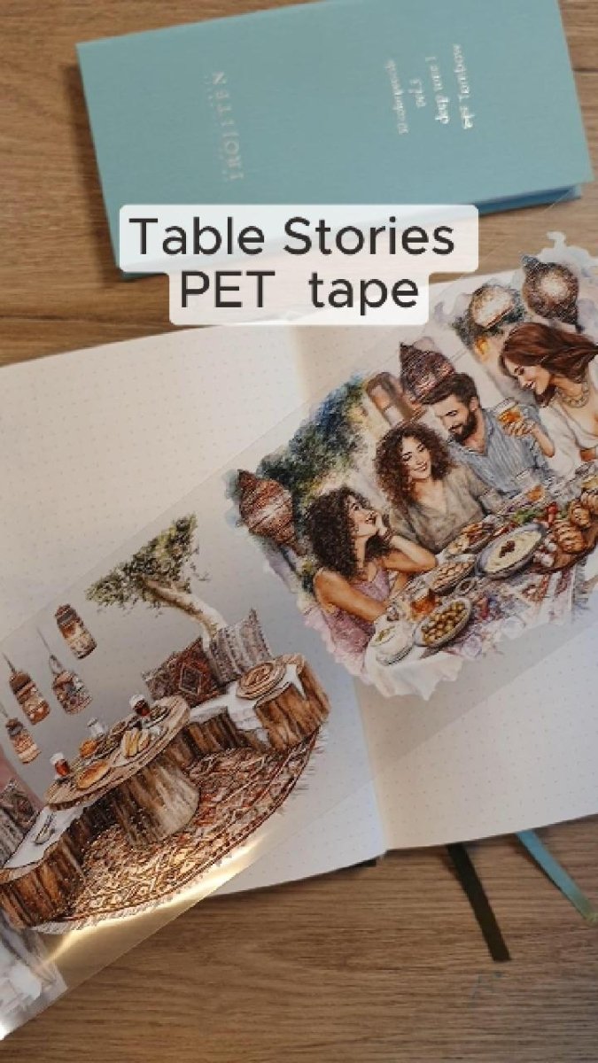 Pet Tape - Lana - 70 mm - Table Stories - 1 - Lana's Scrap Shop - Tidformera