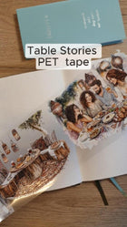 Pet Tape - Lana - 70 mm - Table Stories - 1 - Lana's Scrap Shop - Tidformera