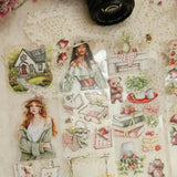 Pet Tape - Lana - 70 mm - Taste of Strawberries - 1 - Lana's Scrap Shop - Tidformera