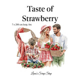 Pet Tape - Lana - 70 mm - Taste of Strawberries - 3 - Lana's Scrap Shop - Tidformera