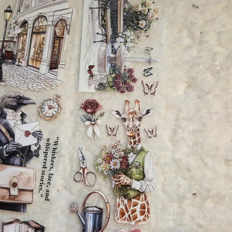 Pet Tape - Lana - 70 mm - The Aristopets Mystery - 4 - Lana's Scrap Shop - Tidformera