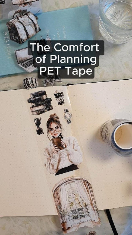 Pet Tape - Lana - 70 mm - The Comfort of Planning - 1 - Lana's Scrap Shop - Tidformera