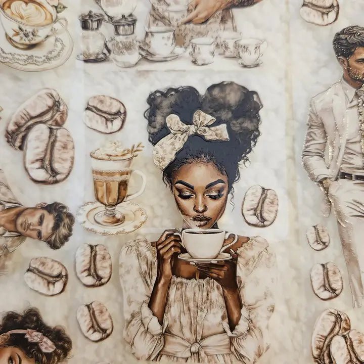 Pet Tape - Lana - 70 mm - Vintage Coffee - 6 - Lana's Scrap Shop - Tidformera