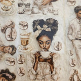 Pet Tape - Lana - 70 mm - Vintage Coffee - 6 - Lana's Scrap Shop - Tidformera