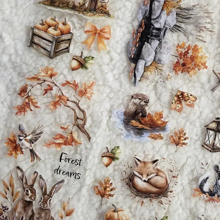 Pet Tape - Lana - 70 mm - Woodland Stories - 6 - Lana's Scrap Shop - Tidformera