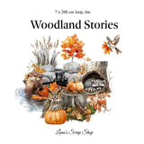 Pet Tape - Lana - 70 mm - Woodland Stories - 3 - Lana's Scrap Shop - Tidformera