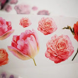Pet Tape - MIC - Bright Blooms Glossy & Embossed 60 mm - 6 - MIC & MIM Premium Paper Shop - Tidformera