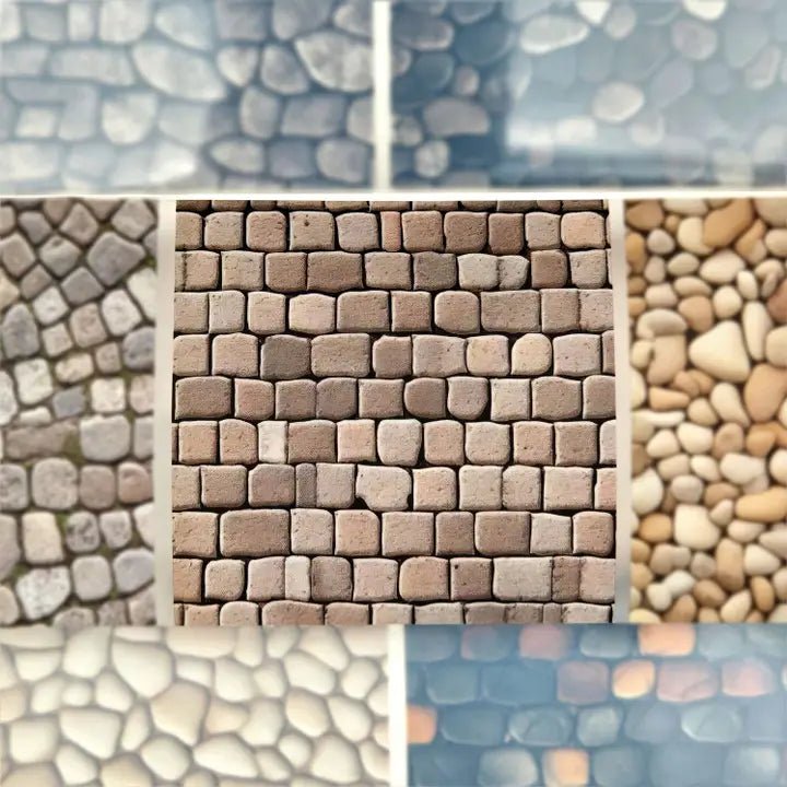 Pet Tape - MIC - Cobblestones Matte 70 mm - 4 - MIC & MIM Premium Paper Shop - Tidformera