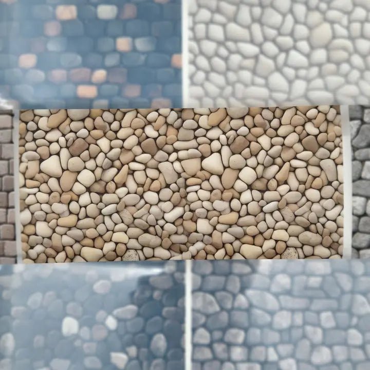 Pet Tape - MIC - Cobblestones Matte 70 mm - 3 - MIC & MIM Premium Paper Shop - Tidformera