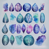 Pet Tape - MIC - Crystal Trees - Foiled & Embossed 60 mm - 2 - MIC & MIM Premium Paper Shop - Tidformera