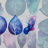 Pet Tape - MIC - Crystal Trees - Foiled & Embossed 60 mm - 3 - MIC & MIM Premium Paper Shop - Tidformera