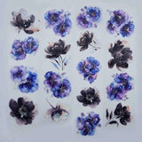Pet Tape - MIC - Dark Blooms Foiled & Embossed 60 mm - 5 - MIC & MIM Premium Paper Shop - Tidformera