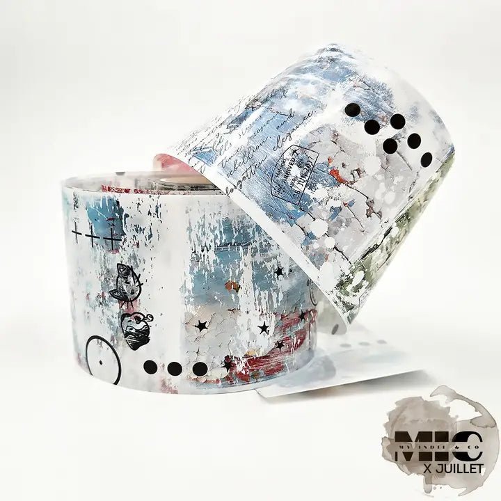 Pet Tape - MIC - Dustwilt Glossy & Embossed 70 mm - 6 - MIC & MIM Premium Paper Shop - Tidformera
