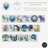 Pet Tape - MIC - Ethereal Wilderness Foiled & Embossed 60 mm - 2 - MIC & MIM Premium Paper Shop - Tidformera