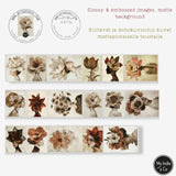 Pet Tape - MIC - Flower Girls Glossy & Embossed 60 mm - 6 - MIC & MIM Premium Paper Shop - Tidformera