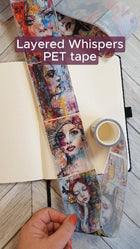 Pet Tape - MIC - Layered Whispers Glossy & Embossed 70 mm - 1 - MIC & MIM Premium Paper Shop - Tidformera