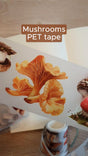 Pet Tape - MIC - Mushrooms Glossy & Embossed 60 mm - 1 - MIC & MIM Premium Paper Shop - Tidformera