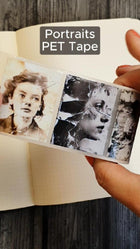 Pet Tape - MIC - Portraits - Glossy & Embossed 60 mm - 1 - MIC & MIM Premium Paper Shop - Tidformera