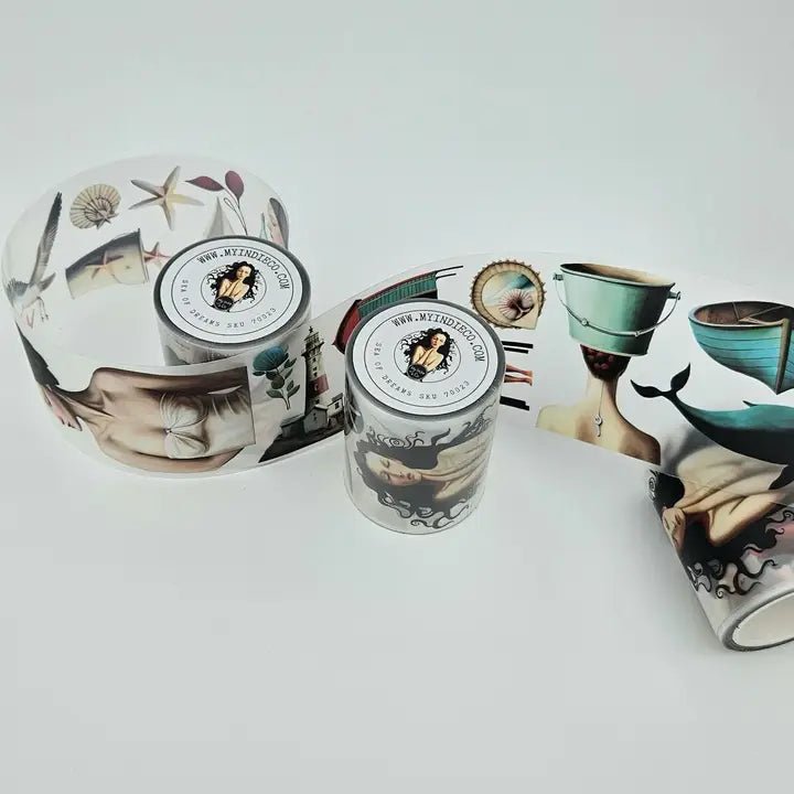 Pet Tape - MIC - Sea of Dreams Matte 60 mm - 2 - MIC & MIM Premium Paper Shop - Tidformera