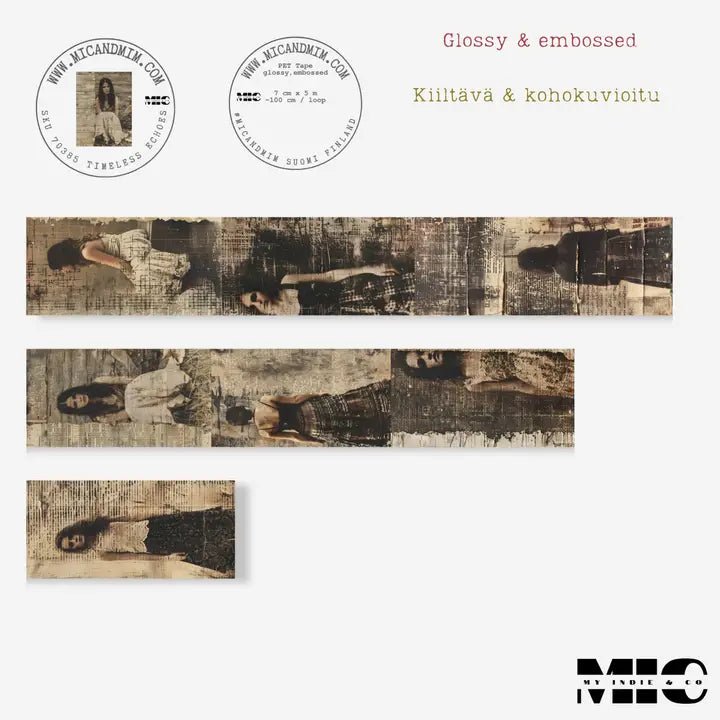 Pet Tape - MIC - Timeless Echoes 70 mm - 6 - MIC & MIM Premium Paper Shop - Tidformera