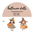 Pet Tape - Penpaling Paula - Halloween Dolls 60 mm - 1 - Penpaling Paula - Tidformera