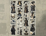 Pet tape Plague Doctor - 60 mm - 2 - Scrapbook Resource Co - Tidformera