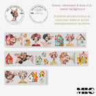 Pet Tape Pre - cut - MIC - Blooming Street 3D Glossy 70 mm - 7 - MIC & MIM Premium Paper Shop - Tidformera