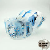 Pet Tape Pre - cut - MIC - Blue Winter 70 mm - 1 - MIC & MIM Premium Paper Shop - Tidformera