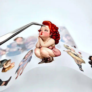 Pet Tape Pre - cut - MIC - Embrace Your Shape 3D Glossy 70 mm - 2 - MIC & MIM Premium Paper Shop - Tidformera