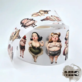 Pet Tape Pre - cut - MIC - Embrace Your Shape 3D Glossy 70 mm - 1 - MIC & MIM Premium Paper Shop - Tidformera