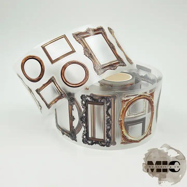 Pet Tape Pre - cut - MIC - Gilded Gallery 3D Glossy 70 mm - 7 - MIC & MIM Premium Paper Shop - Tidformera