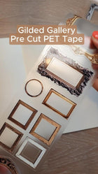 Pet Tape Pre - cut - MIC - Gilded Gallery 3D Glossy 70 mm - 1 - MIC & MIM Premium Paper Shop - Tidformera