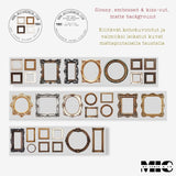 Pet Tape Pre - cut - MIC - Gilded Gallery 3D Glossy 70 mm - 6 - MIC & MIM Premium Paper Shop - Tidformera