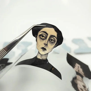 Pet Tape Pre - cut - MIC - Gothic Companions 3D Glossy 70 mm - 2 - MIC & MIM Premium Paper Shop - Tidformera