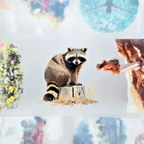 Pet Tape Pre - cut - MIC - Great Outdoors 3D Glossy 70 mm - 3 - MIC & MIM Premium Paper Shop - Tidformera