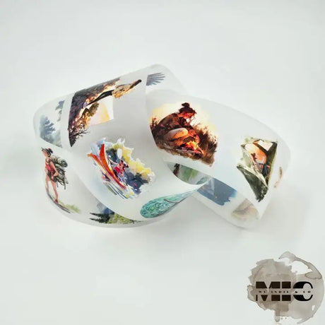 Pet Tape Pre - cut - MIC - Great Outdoors 3D Glossy 70 mm - 1 - MIC & MIM Premium Paper Shop - Tidformera